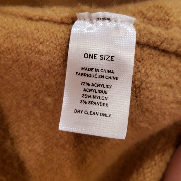 Camel, hooded sweater! Snuggly soft! - Picture 4 of 4
